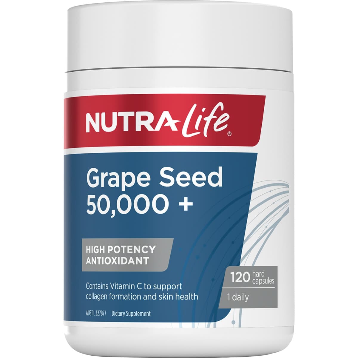 Nutra-Life Grape Seed 50000+ 120 Capsules