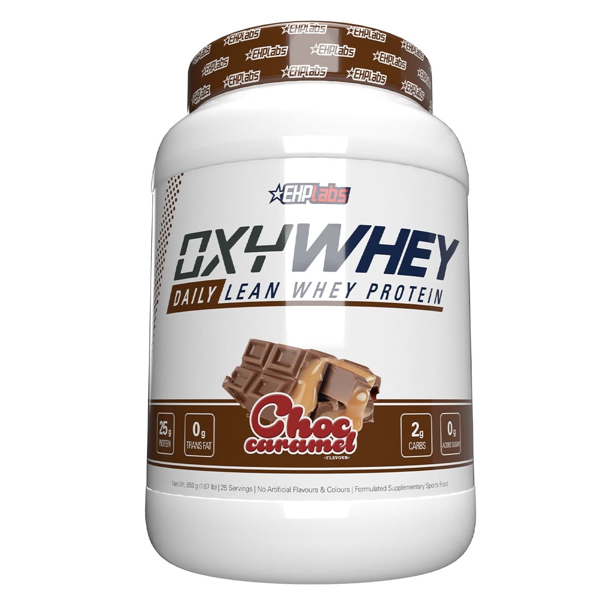 EHPLabs OxyWhey Lean Wellness Protein Chocolate Caramello 850g