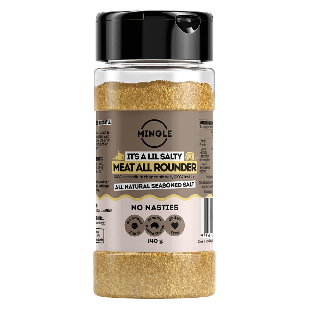 Mingle Meat All Rounder All Natural Seasoned Salt 140g