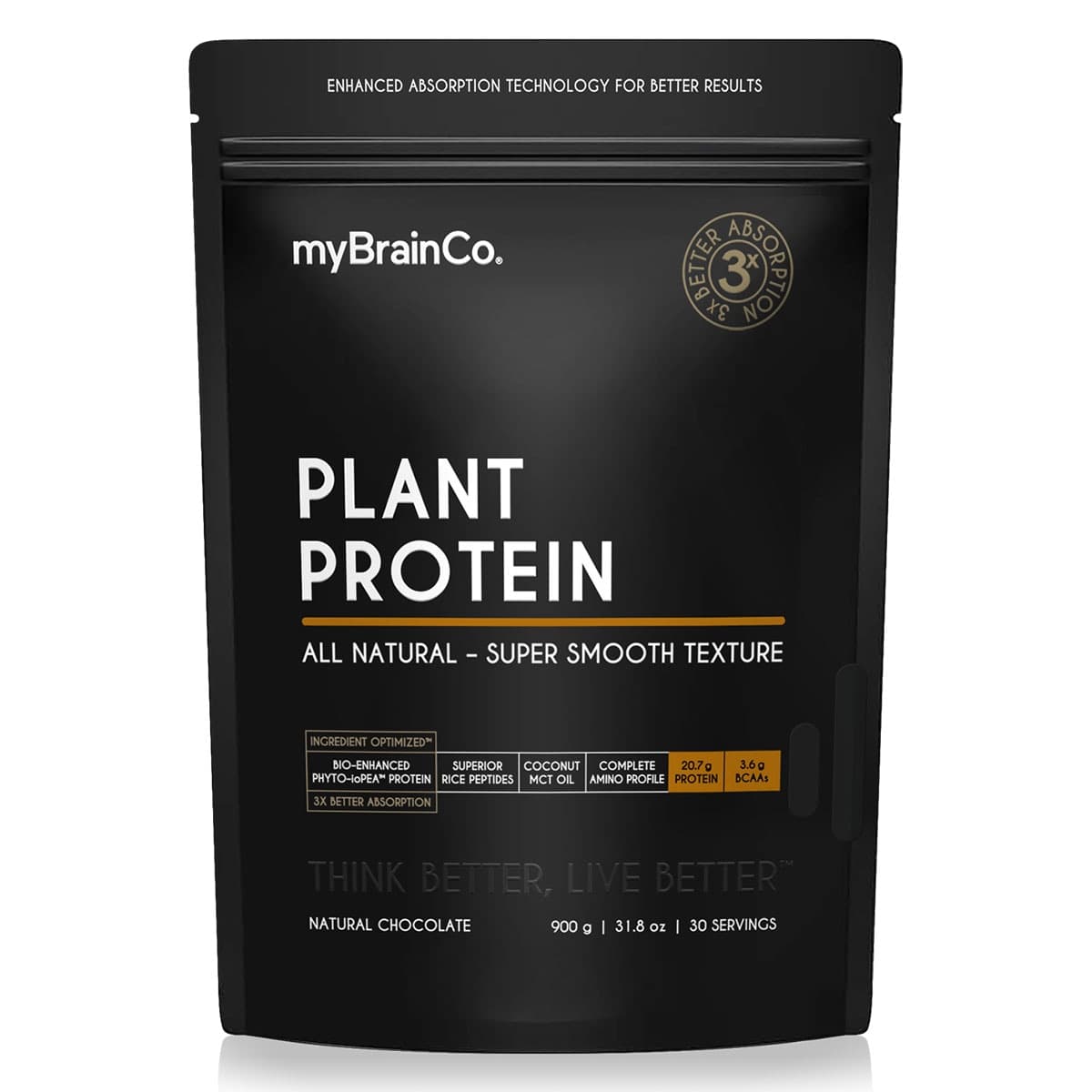 Mybrainco Plant Protein Powder Chocolate 900g