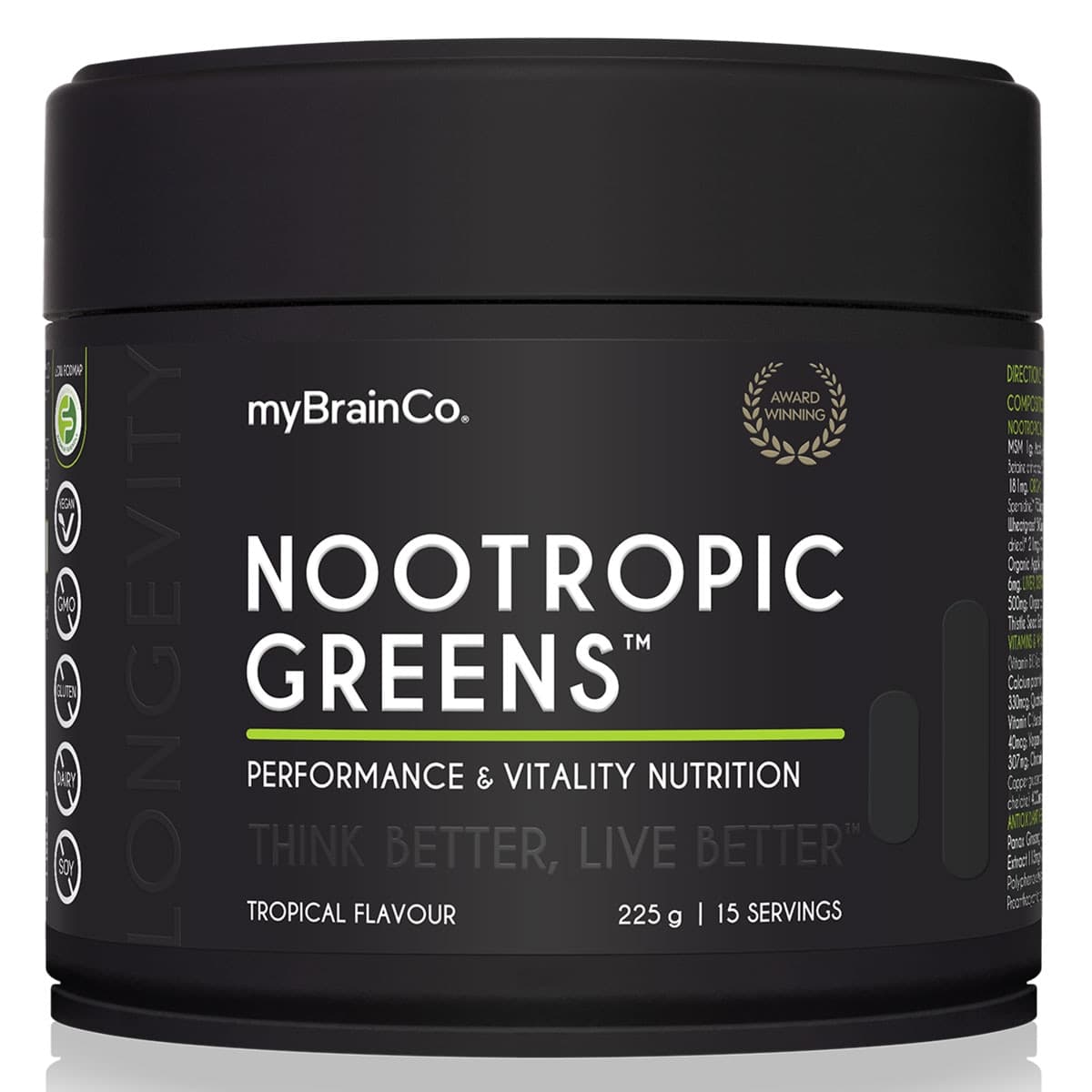 Mybrainco Nootropic Greens Powder 225g