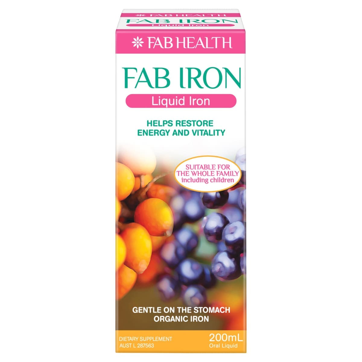 Fab Iron Liquid 200ml