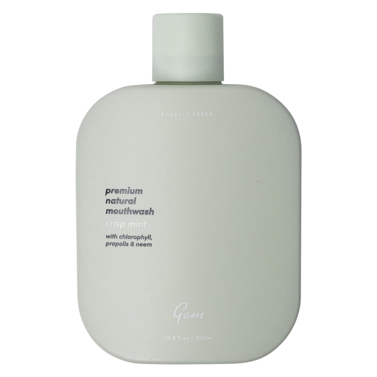 Gem Natural Mouthwash Crisp Mint 500ml