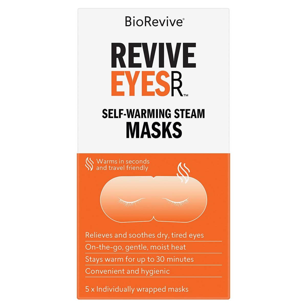 BioRevive EyeRevive - Warming Eye Mask 5 Pack