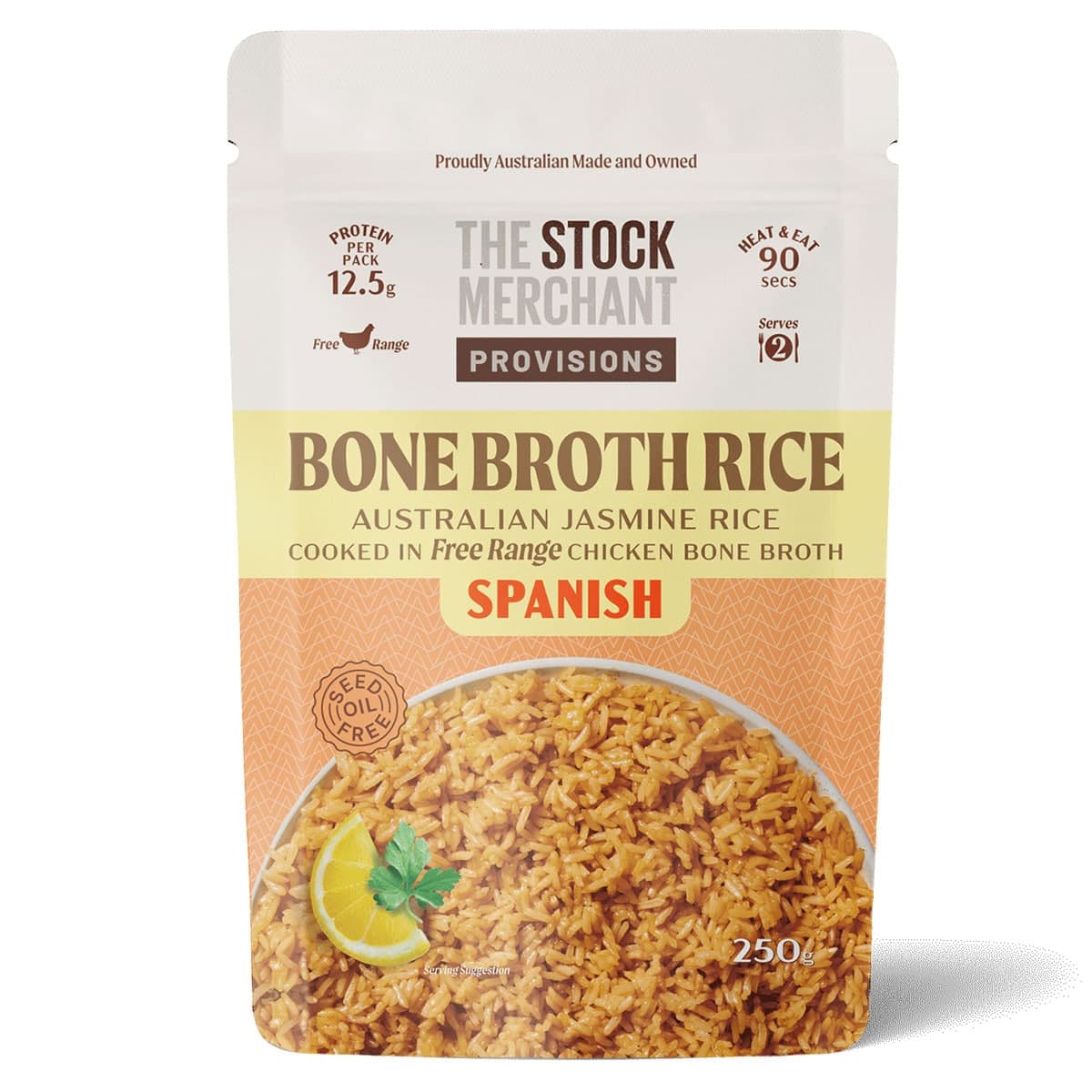 The Stock Merchant Spanish Bone Broth Rice 250g