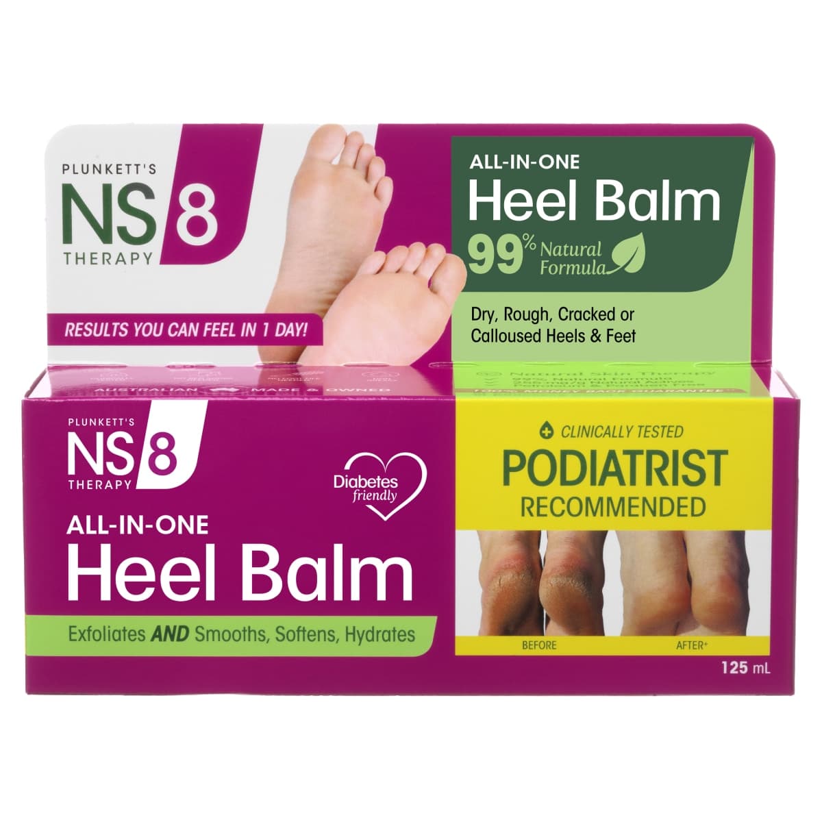 NS8 Heel Balm Complex 125ml