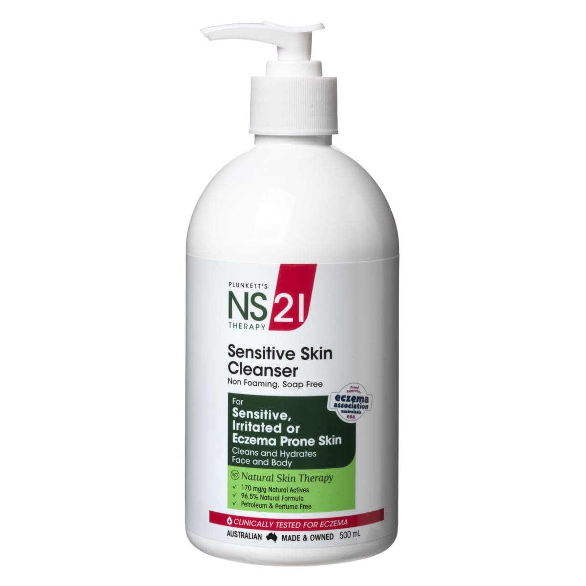 NS21 Sensitive Skin Cleanser 500ml
