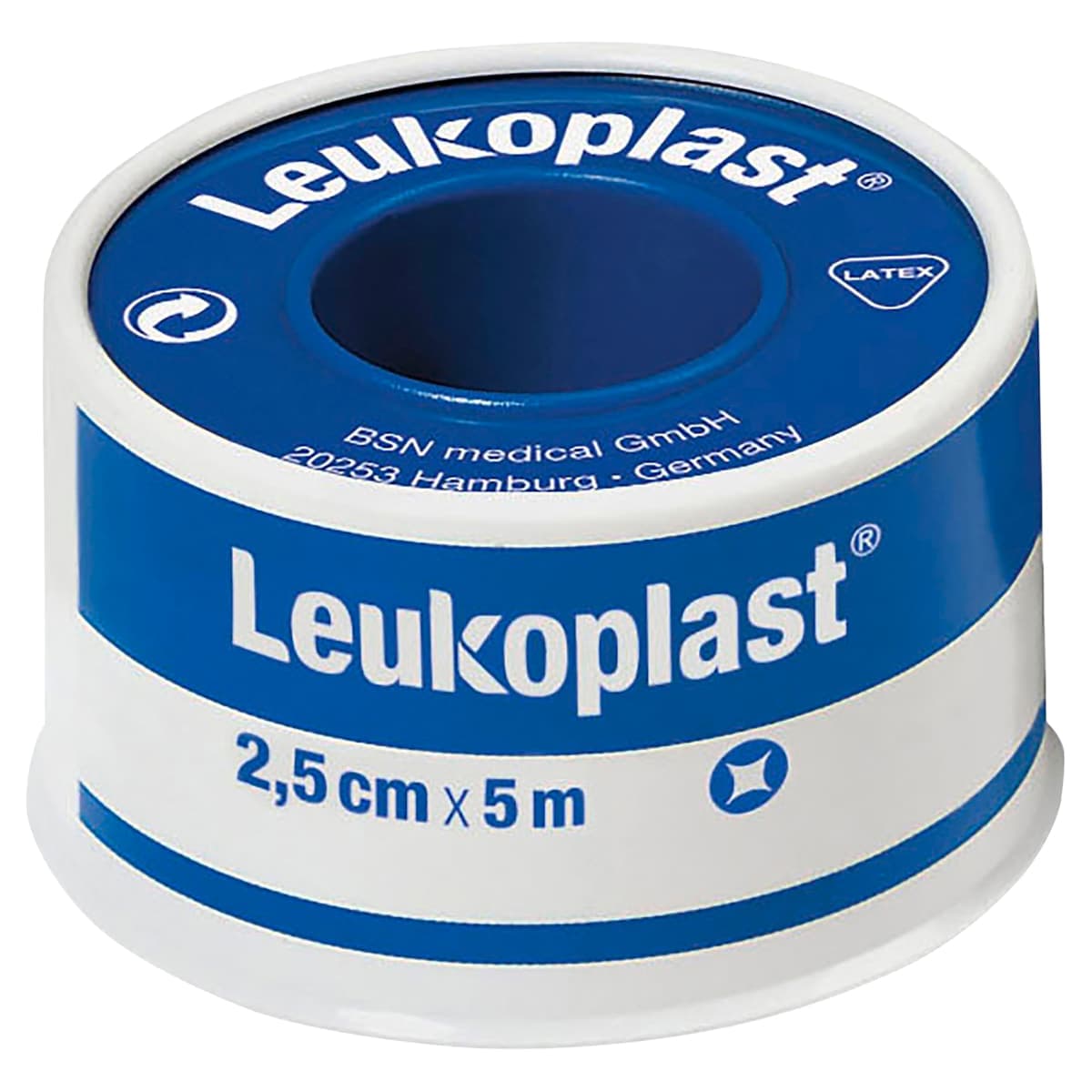 Leukoplast Waterproof Tape White 2.5cm x 5m 1 Roll