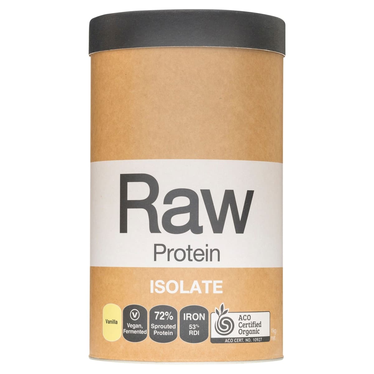 Amazonia Raw Protein Isolate Vanilla 1kg