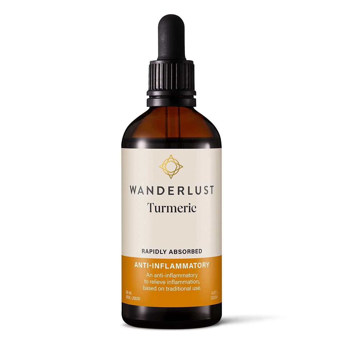 Wanderlust Turmeric Drops 90ml