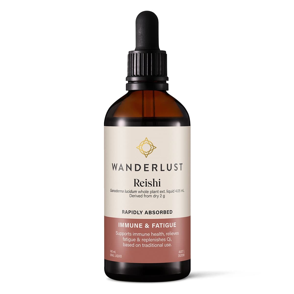 Wanderlust Reishi Drops 140ml