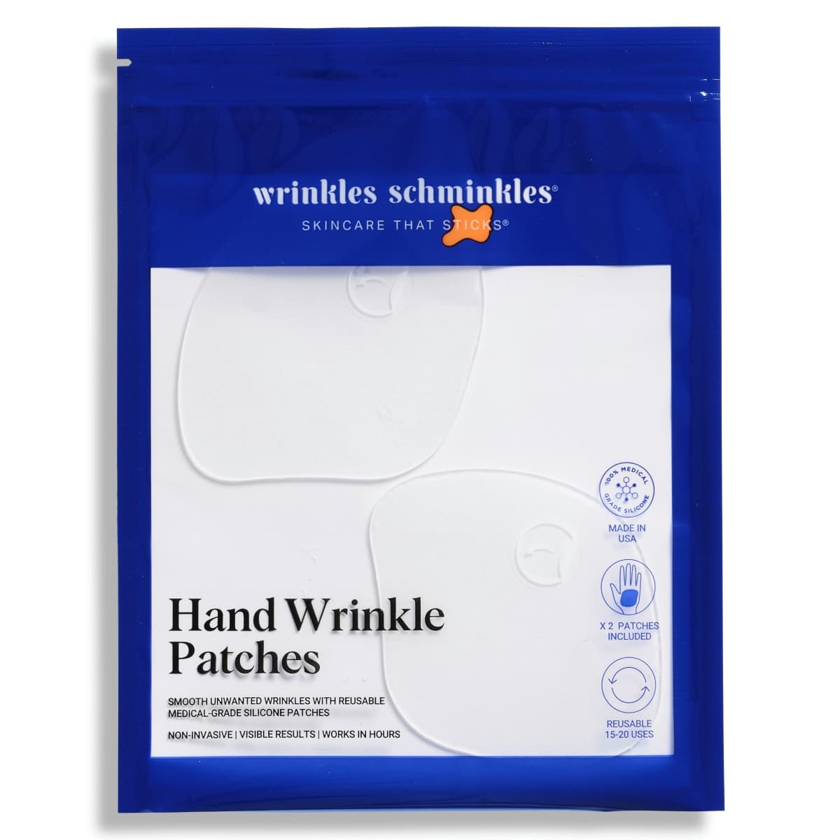 Wrinkles Schminkles Hand Wrinkle Patches - One Pair