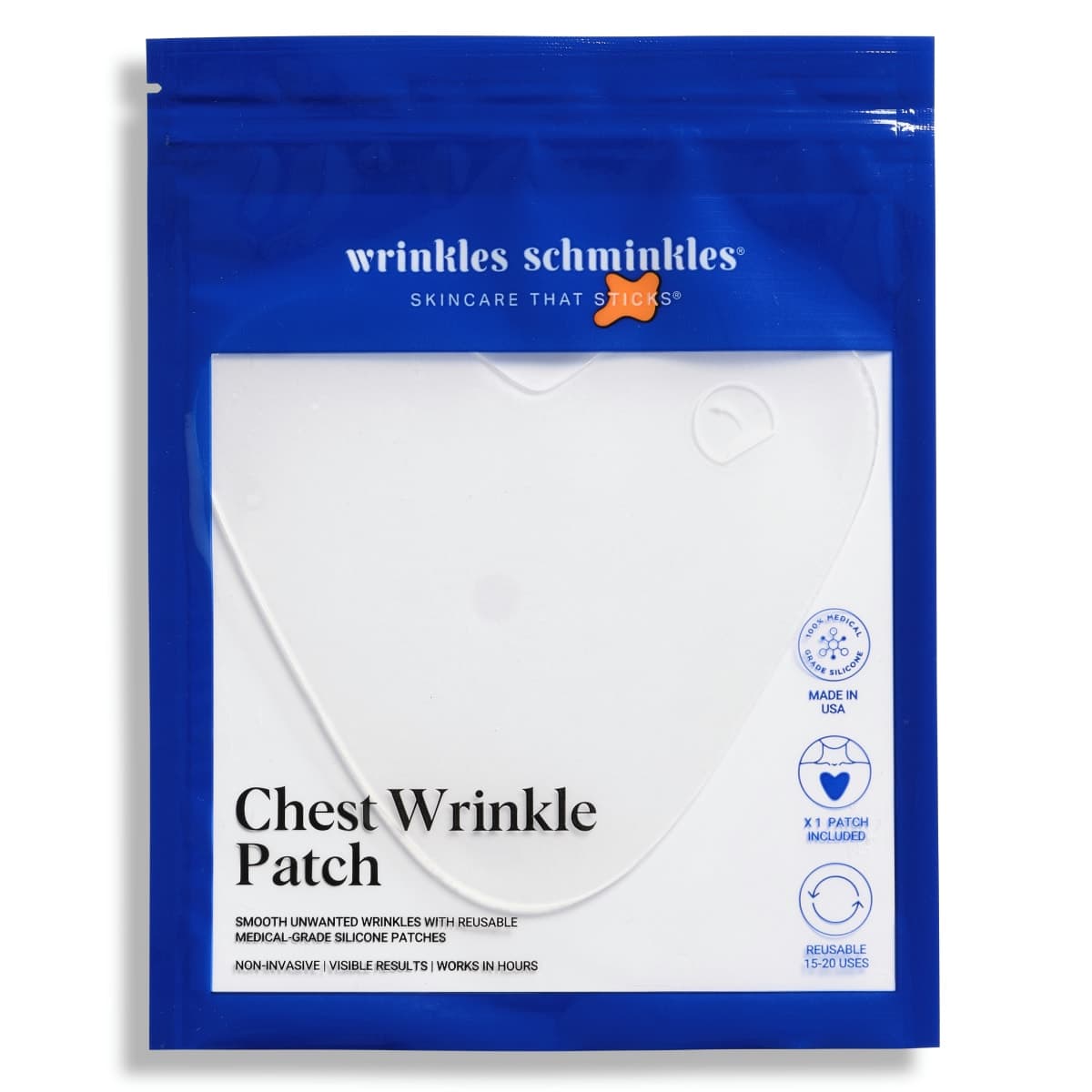 Wrinkles Schminkles Chest Wrinkle Patch Single