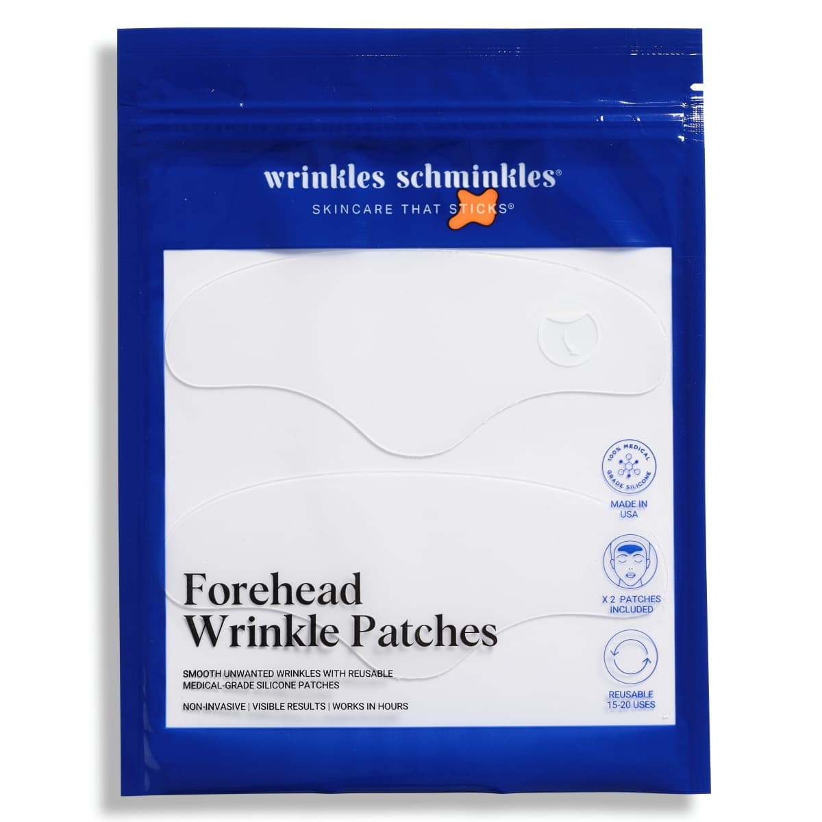 Wrinkles Schminkles Forehead Wrinkle Patch - 2 Pack