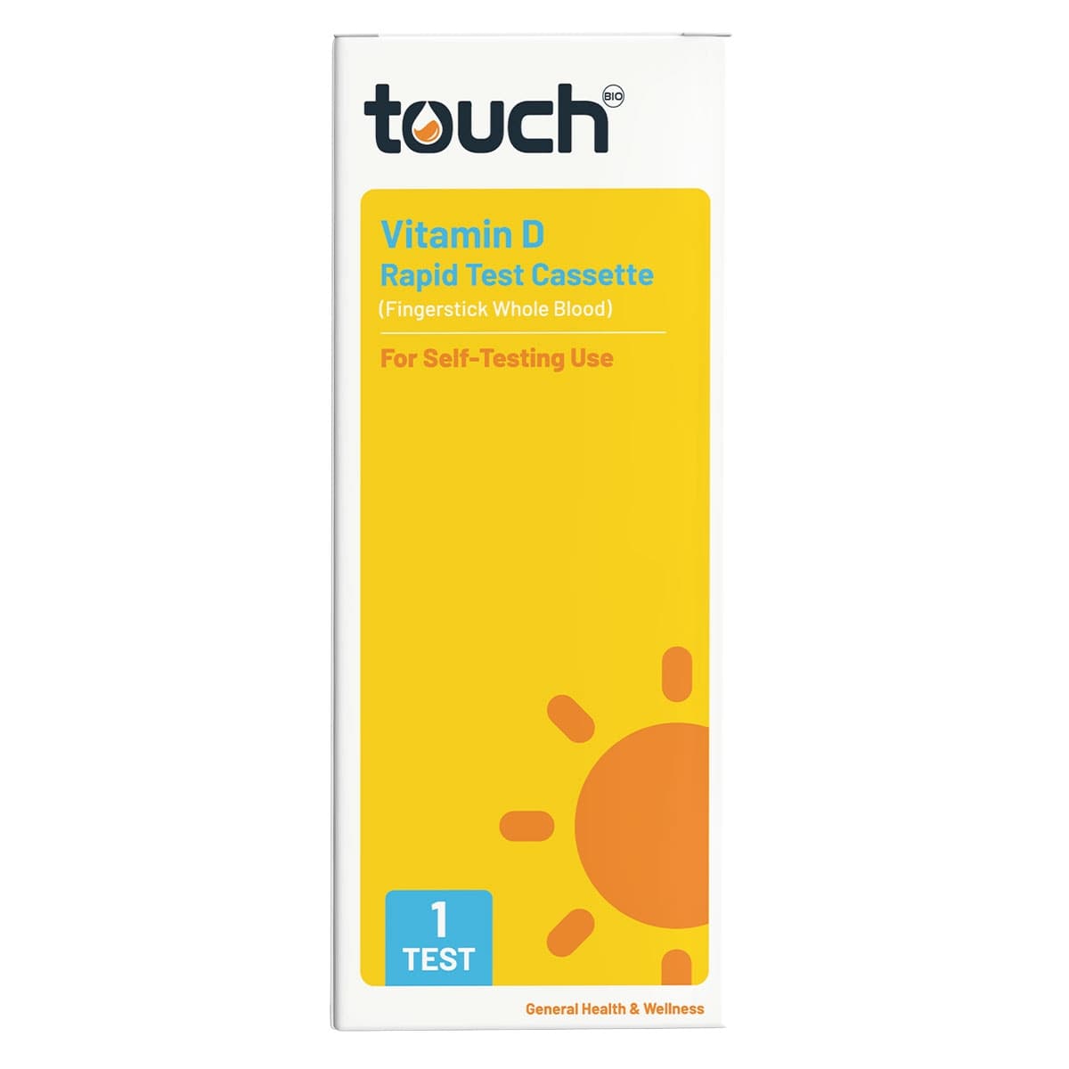 TouchBio Vitamin-D Rapid Test 1 Pack