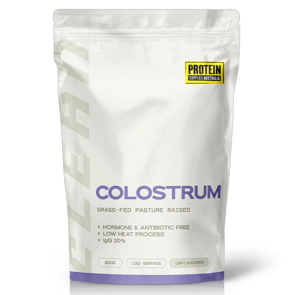 Protein Supplies Australia Grass Fed Colostrum Unflavoured 200g