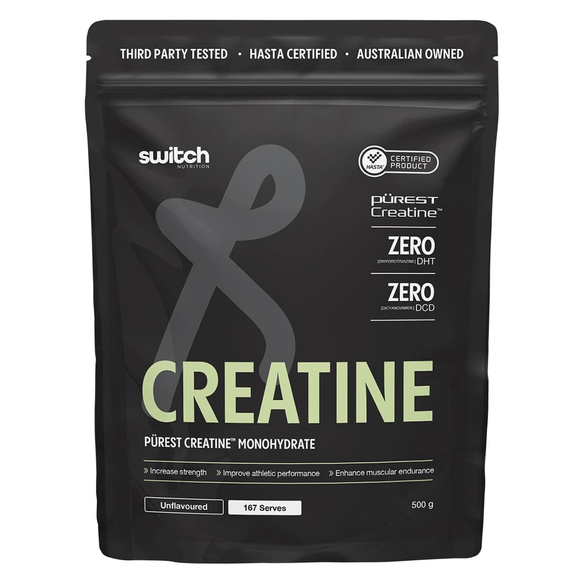 Switch Nutrition Perform Purest Creatine Monohydrate Powder 500g