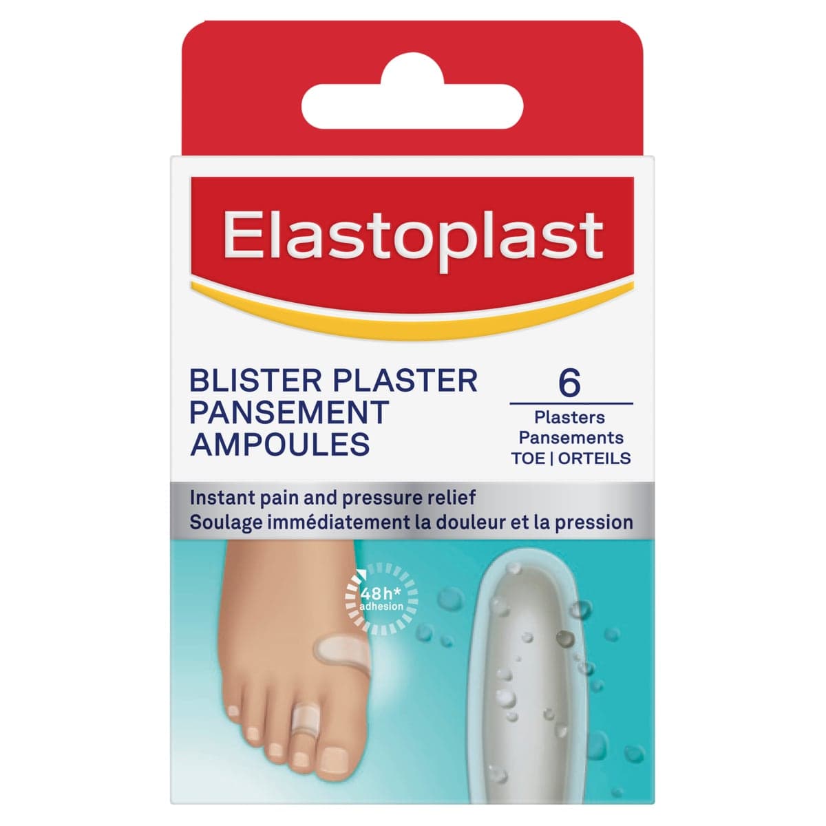 Elastoplast Pain Relief Blister Plaster Small 6 Pack