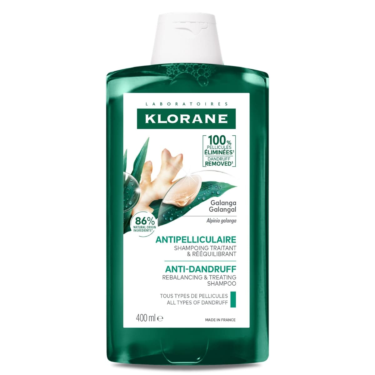 Klorane Anti-Dandruff Rebalancing & Treating Shampoo 400ml