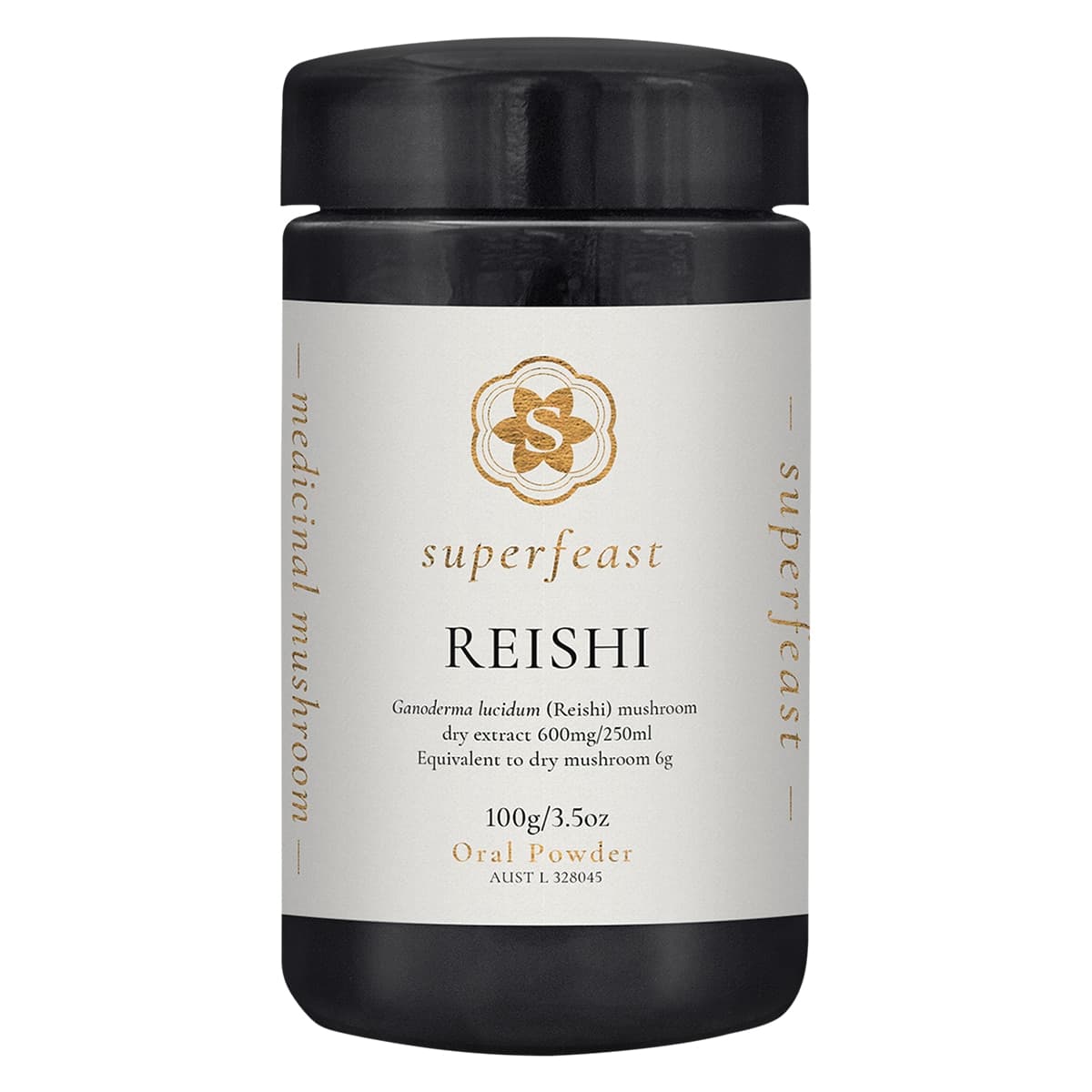 SuperFeast Wild Crafted Reishi Extract 100g