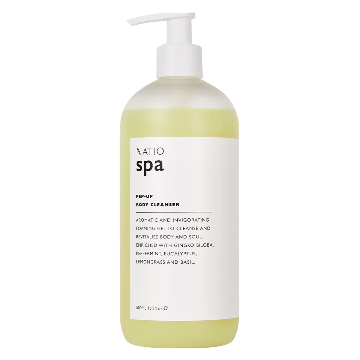 Natio Pep-Up Body Cleanser 500ml