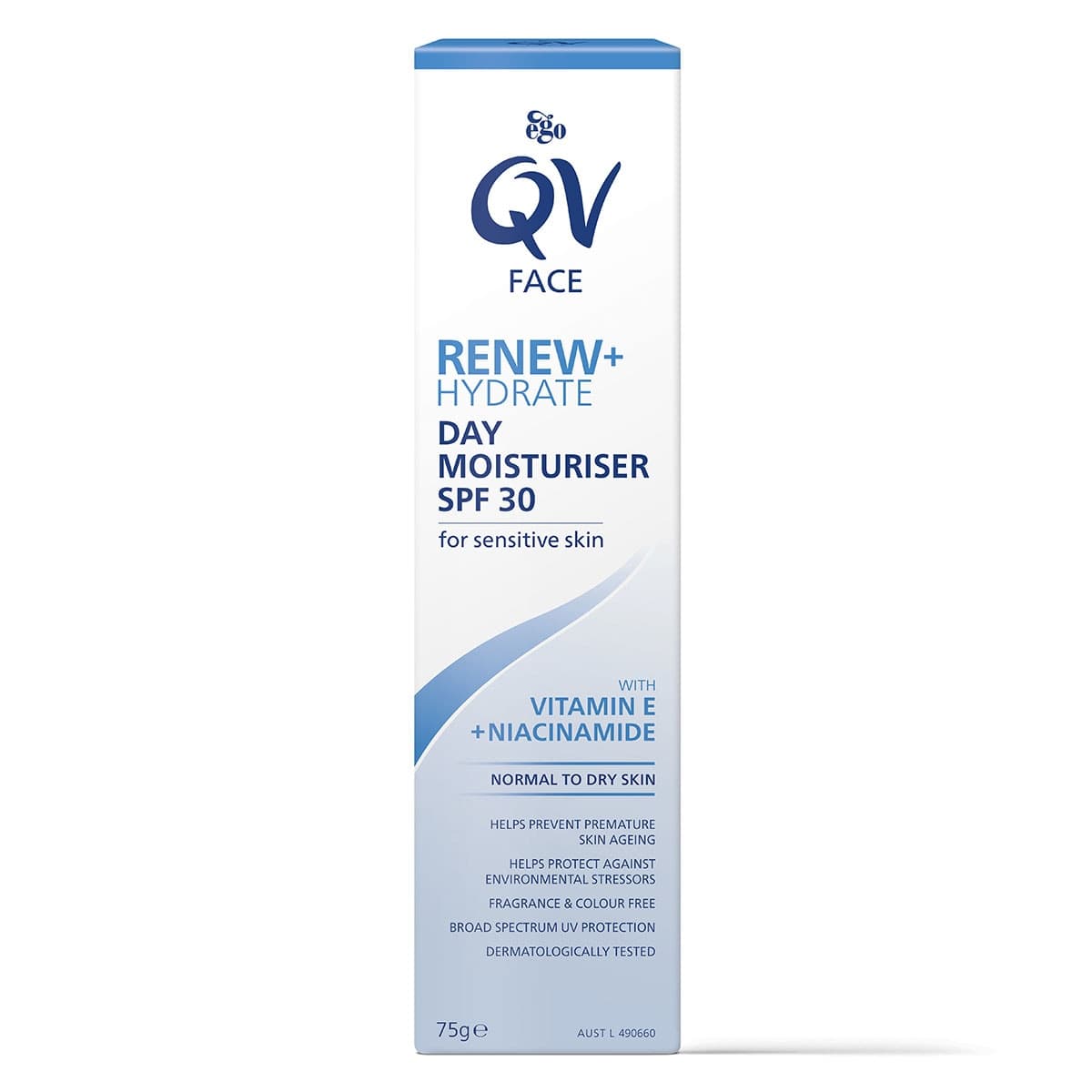 Ego QV Renew + Hydrate Day Moisturiser SPF30 - 75g