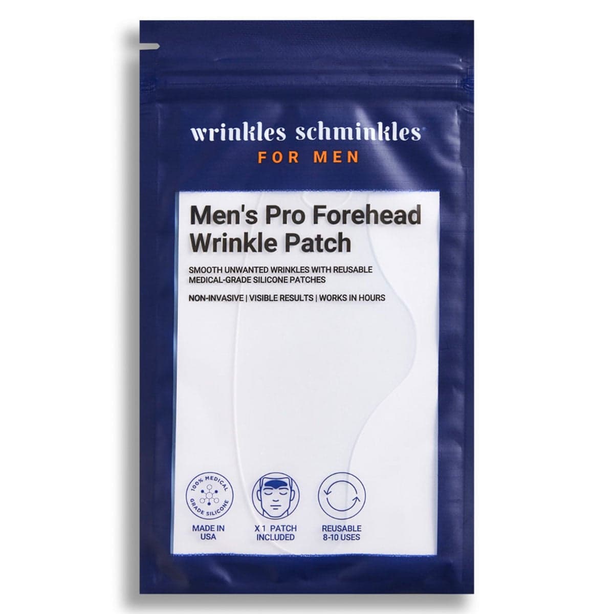 Wrinkles Schminkles Men's Pro Forehead Wrinkle Patch - 1 Pack