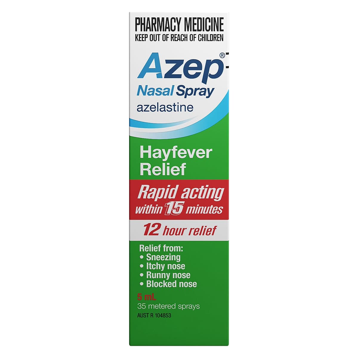 Azep Hayfever Relief Nasal Spray 5ml