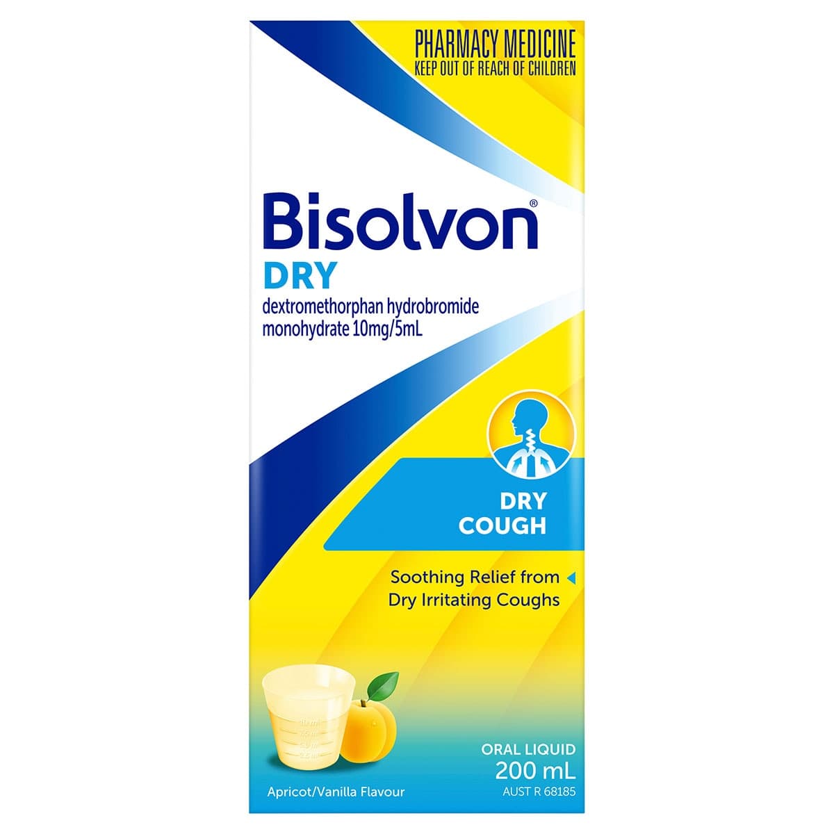 Bisolvon Dry Cough Liquid 200ml