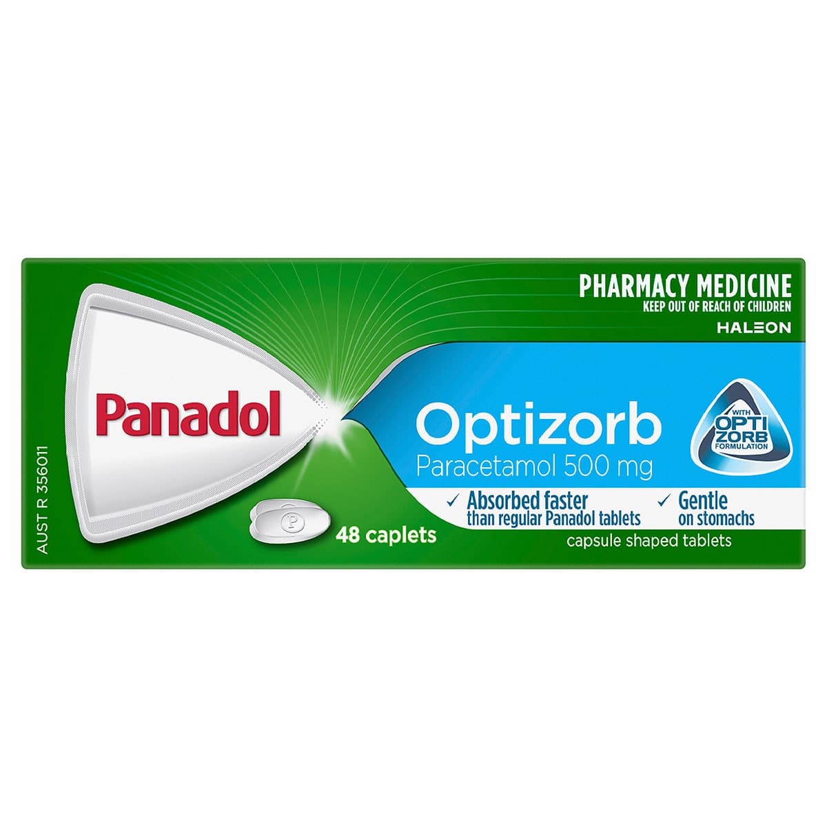 Panadol Optizorb Pain Relief 48 Caplets