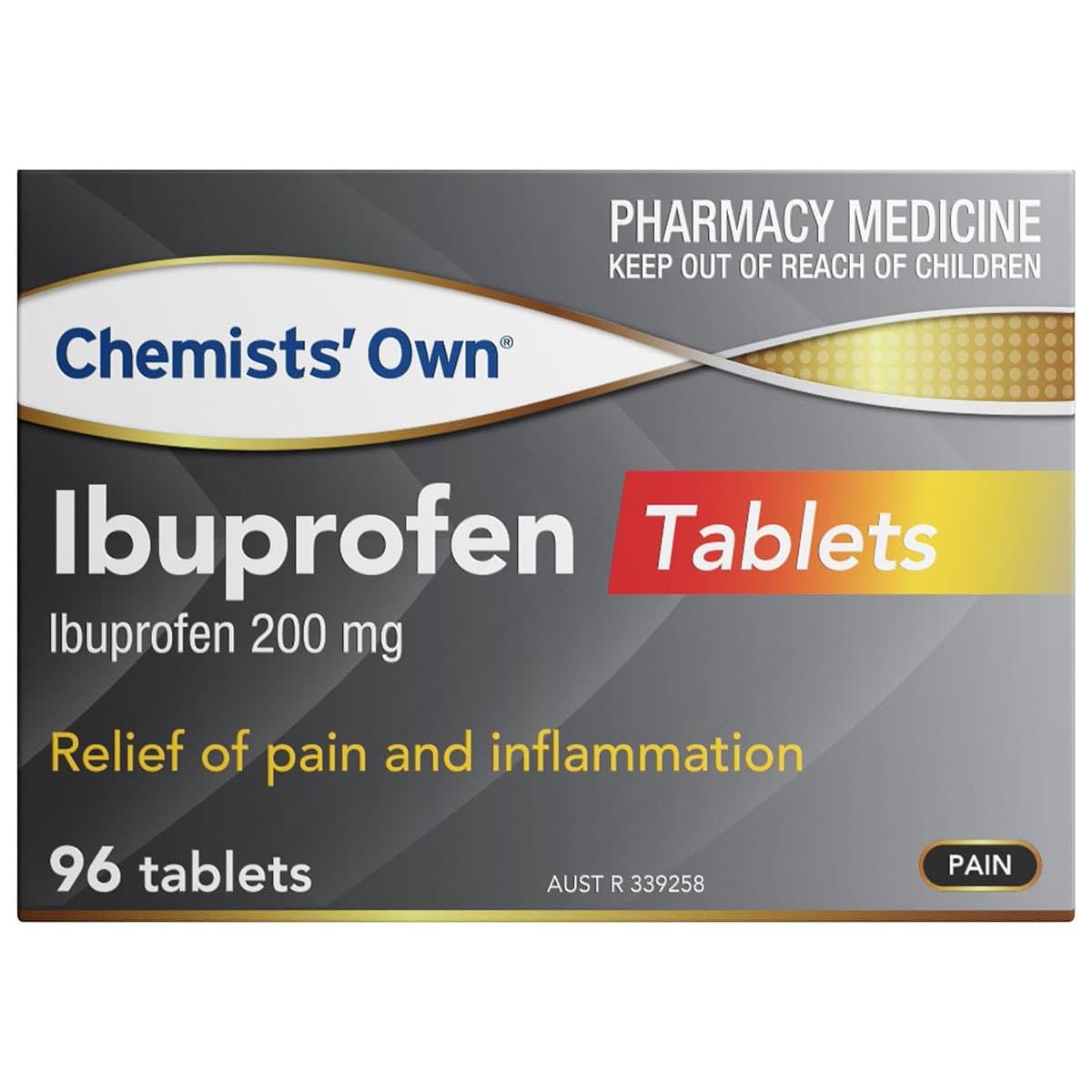 Chemists Own Ibuprofen (200mg) Pain & Inflammation Relief 96 Tablets