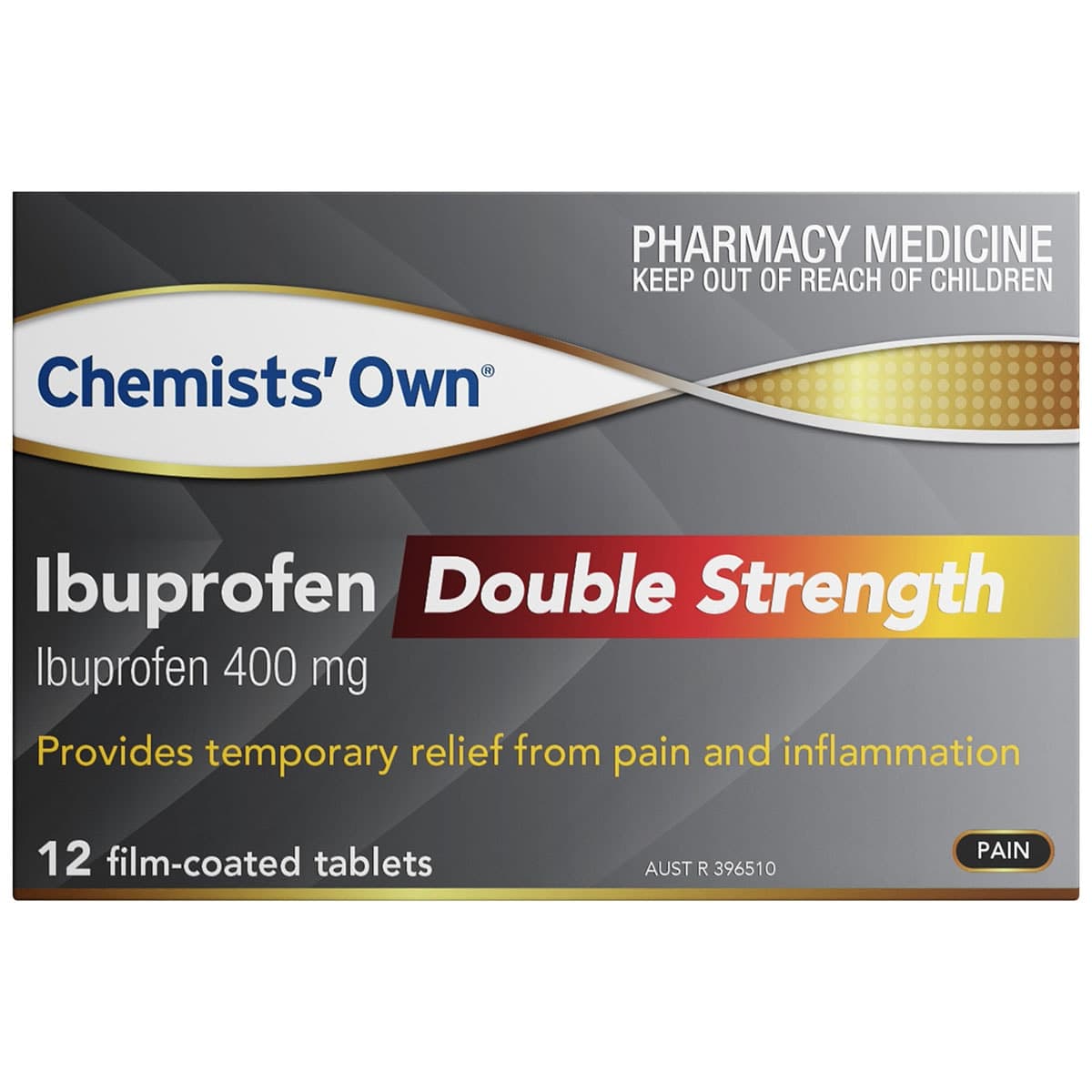 Chemists Own Ibuprofen Double Strength 12 Tablets