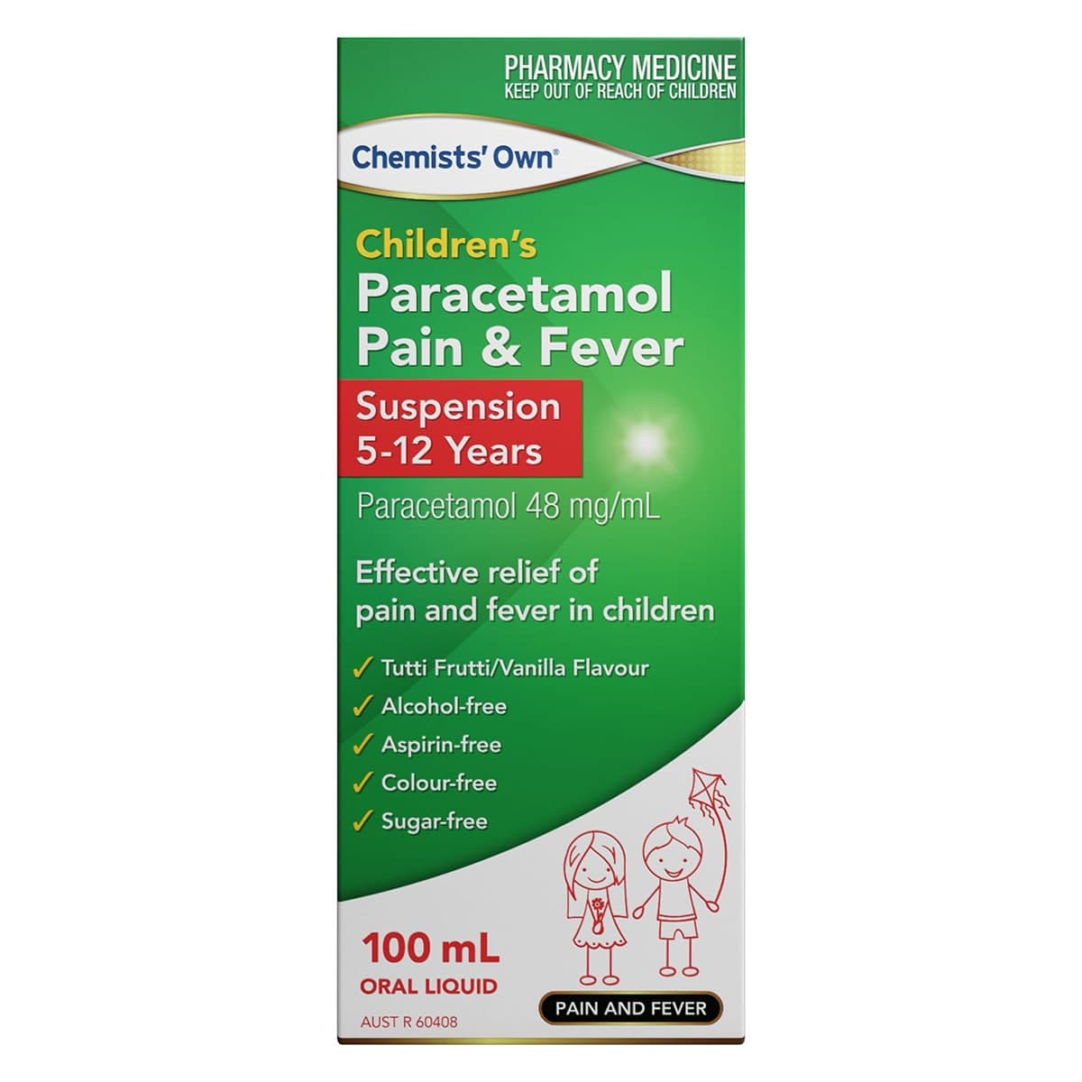 Chemists Own Children's Paracetamol Suspension 5-12 Years 100ml