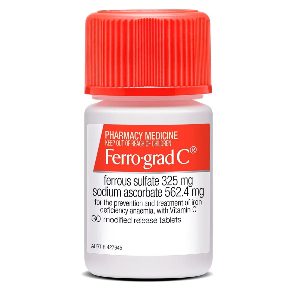 Ferro-grad C Iron & Vitamin C 30 Tablets