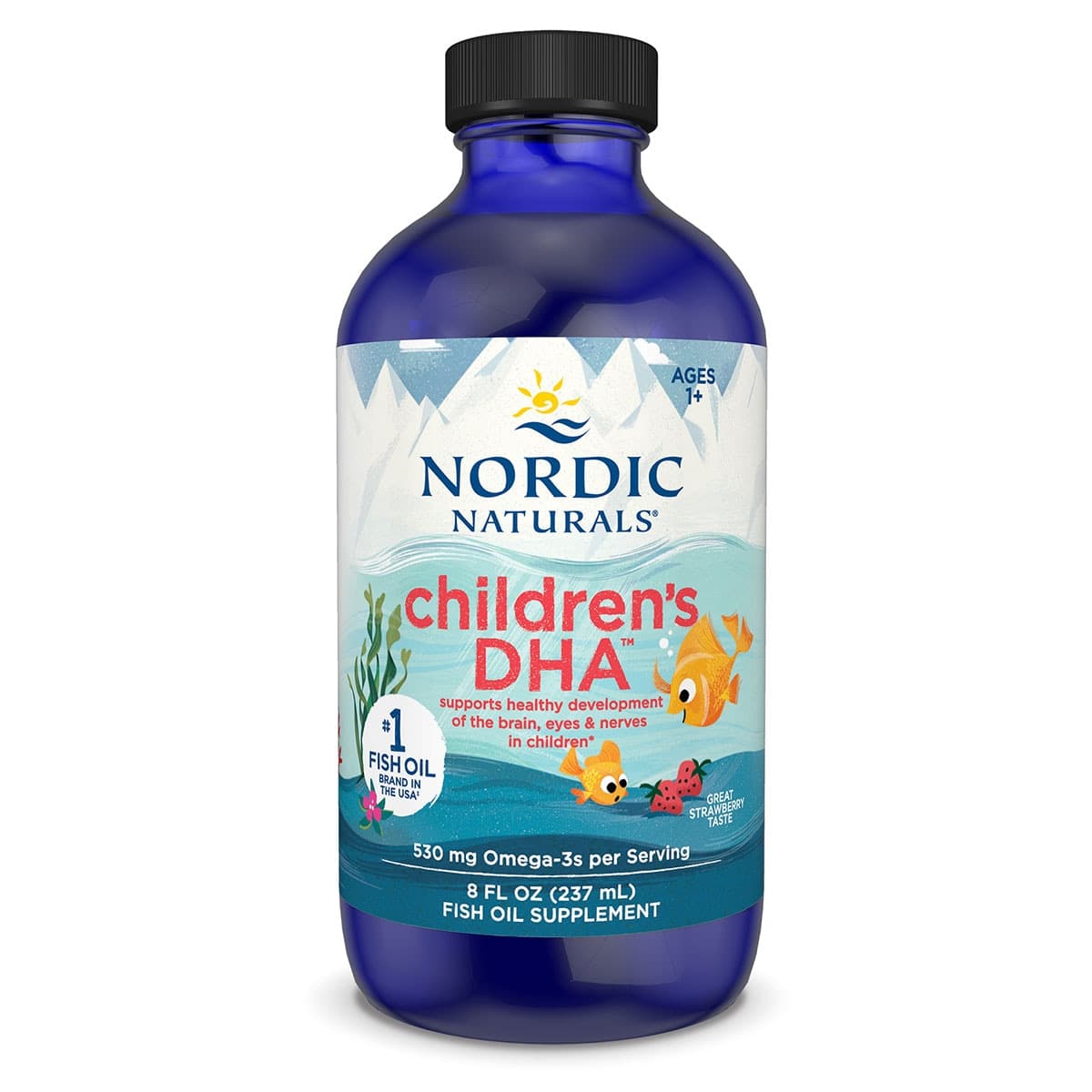 Nordic Naturals Childrens DHA Strawberry 237ml
