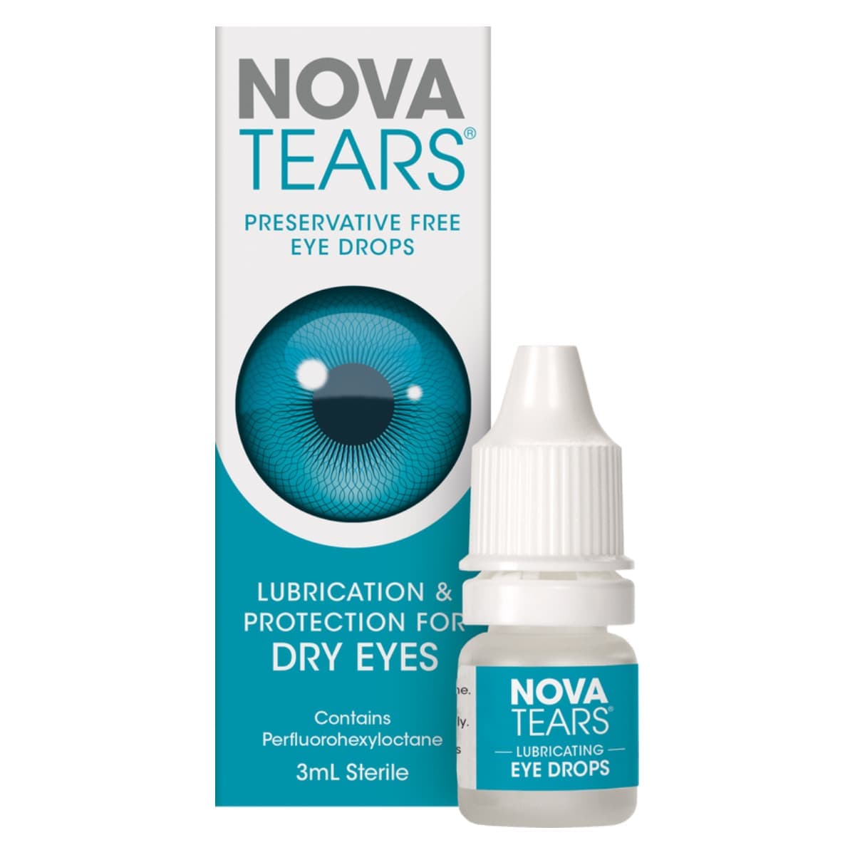 Nova Tears Lubricating Eye Drops 3ml
