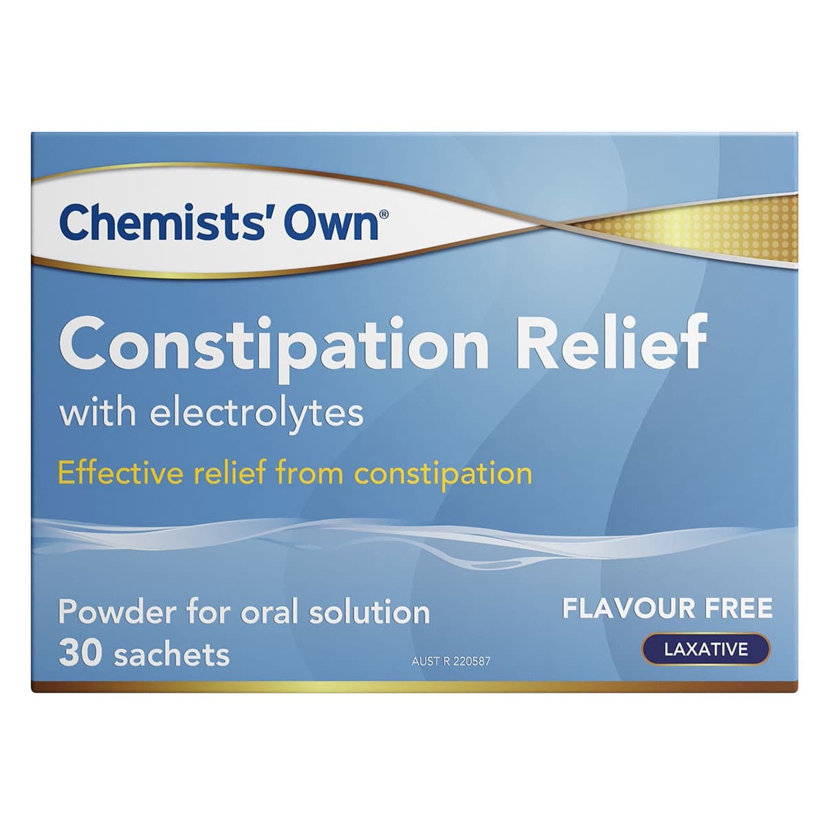 Chemists Own Constipation Relief with Electrolytes 30 Sachets