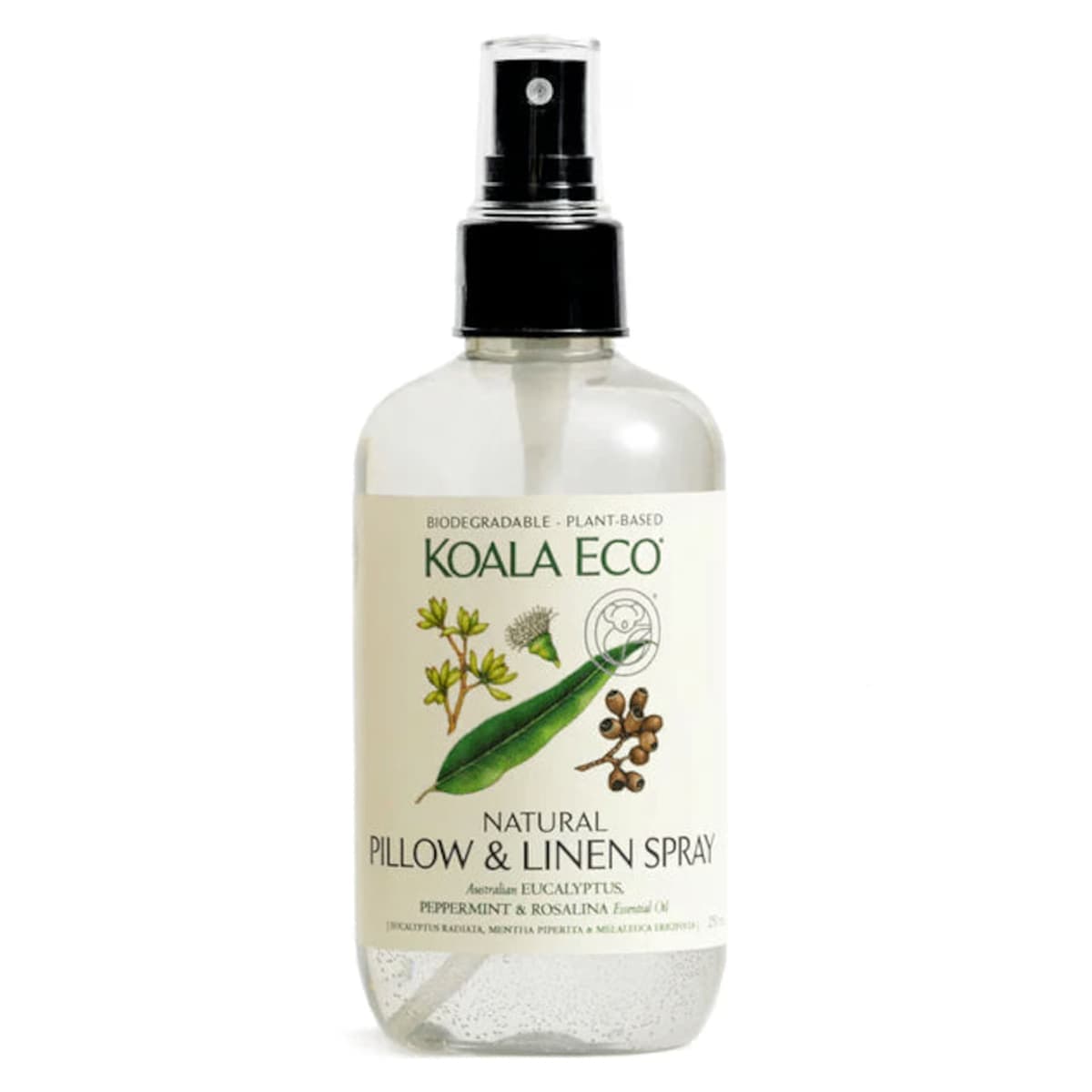 Koala Eco Pillow & Linen Spray Eucalyptus Peppermint & Rosalina 250ml GWP