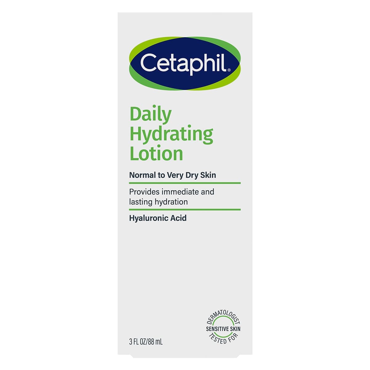 Cetaphil Daily Hydrating Facial Lotion with Hyaluronic Acid 88ml