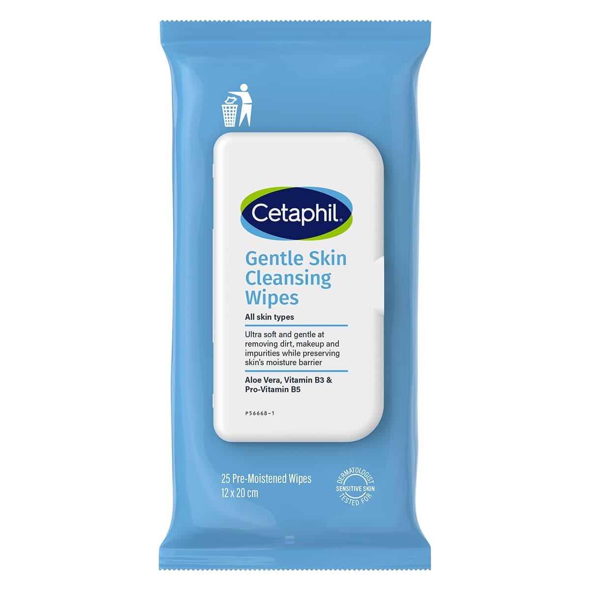 Cetaphil Gentle Skin Cleansing Wipes 25 Pack