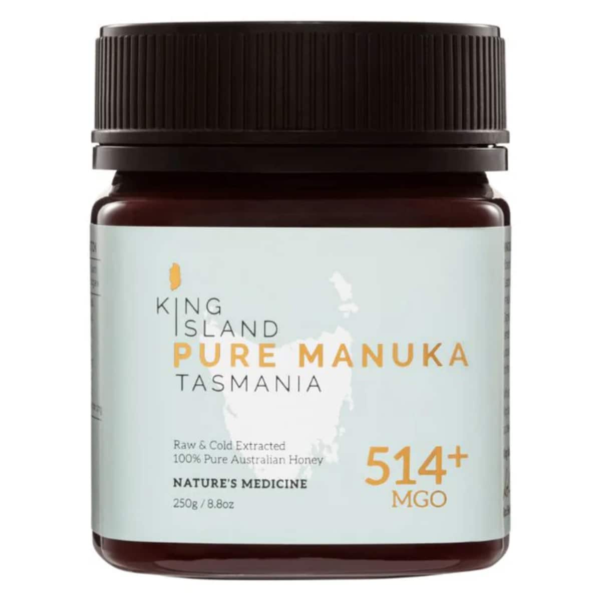 King Island Pure Manuka Honey Tasmania MGO 514+ 250g