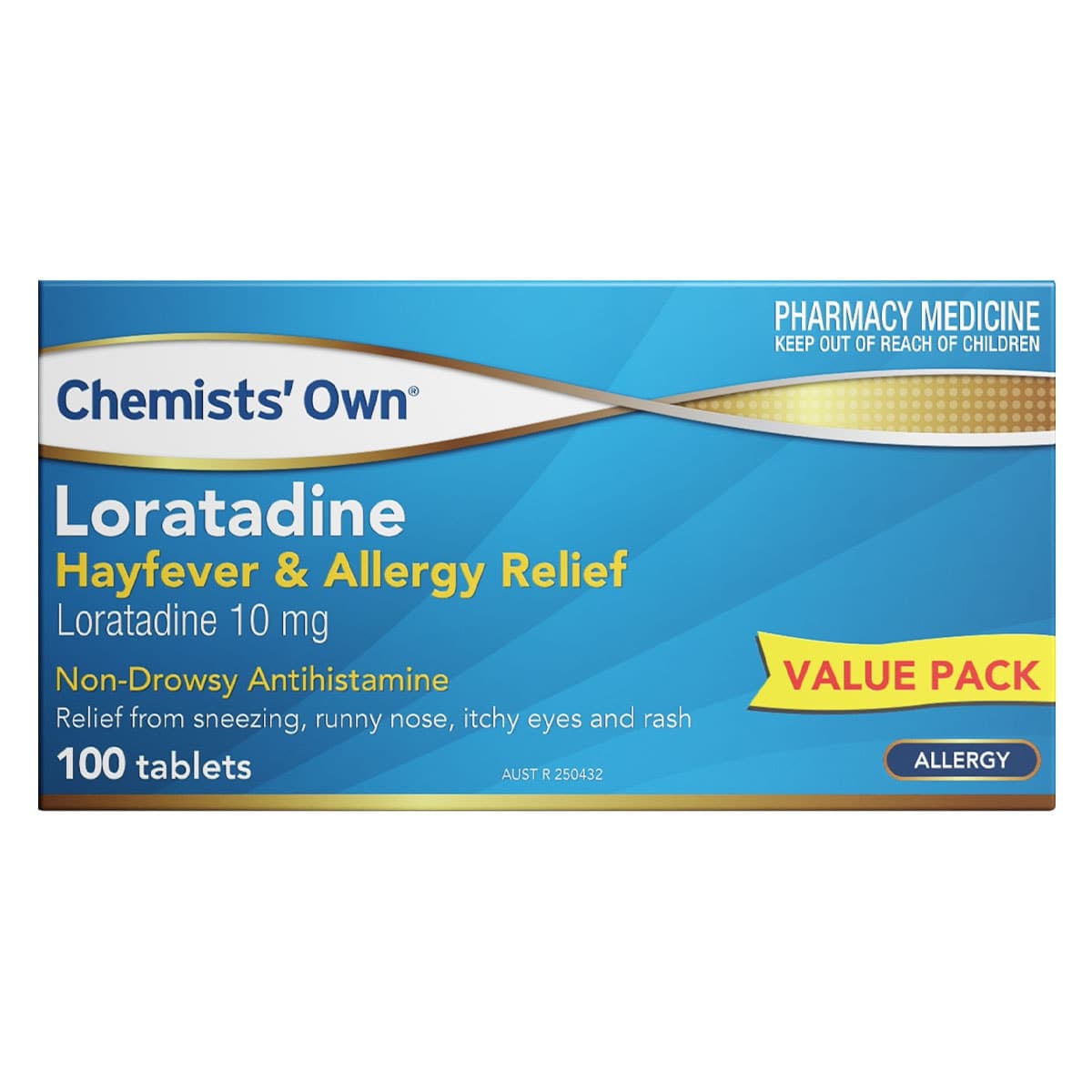 Chemists Own Loratadine 10mg 100 Tablets