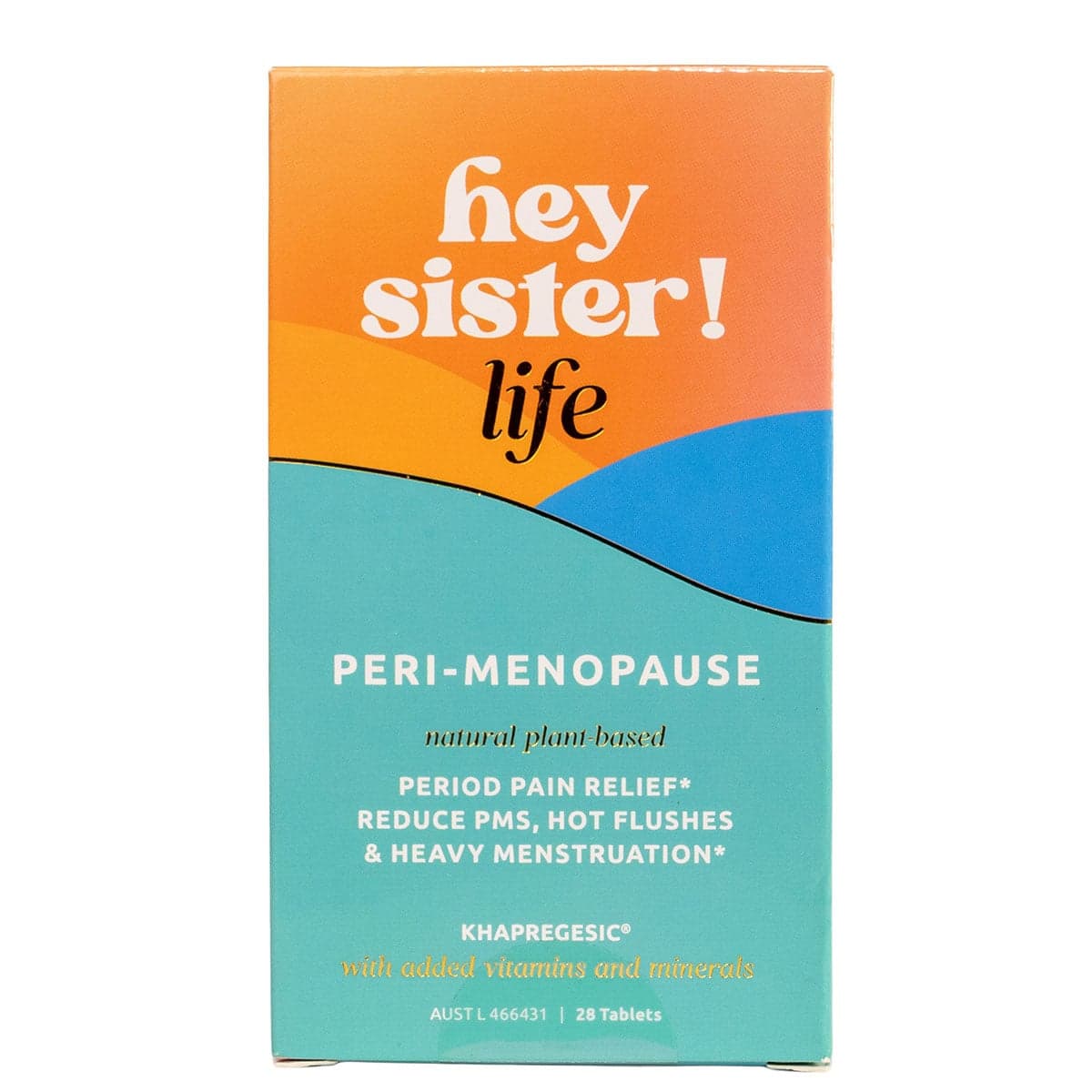 Hey Sister Life Perimenopause 28 Tablets