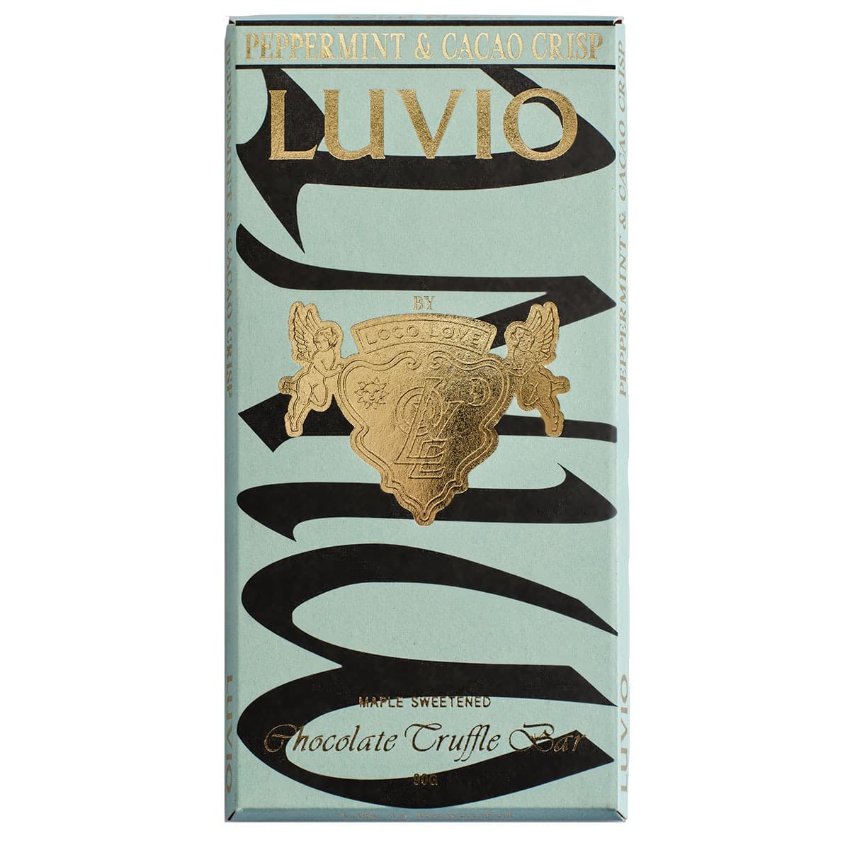 Loco Love Luvio Chocolate Bar Peppermint & Cacao 100g