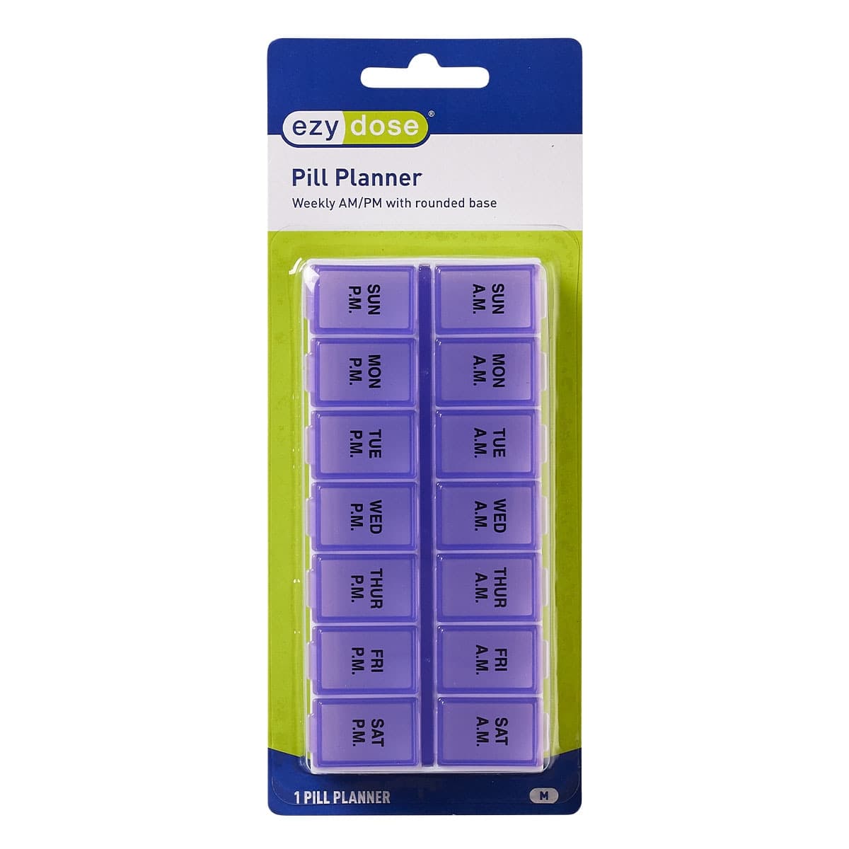 Ezy Dose 7 Day AM/PM Pill Reminder 1 Pack