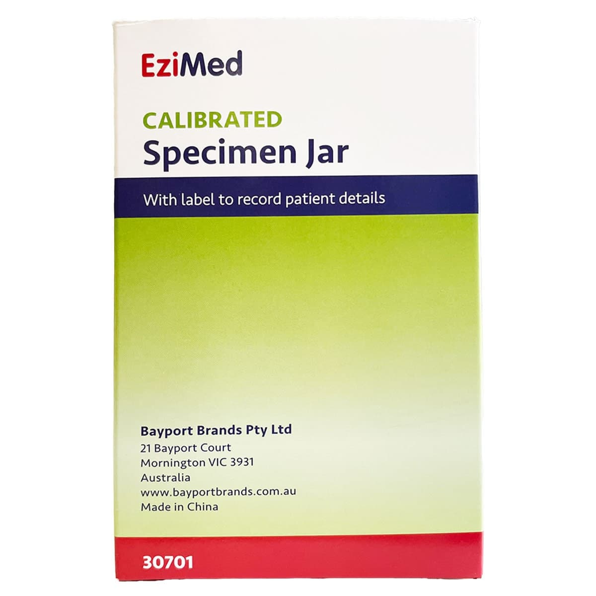 EziMed Specimen Jar 20 Pack