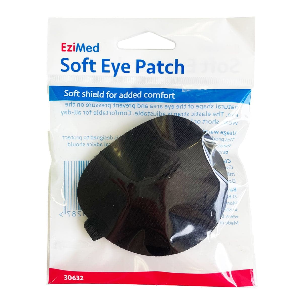 EziMed Soft Eye Patch Black 1 Pack