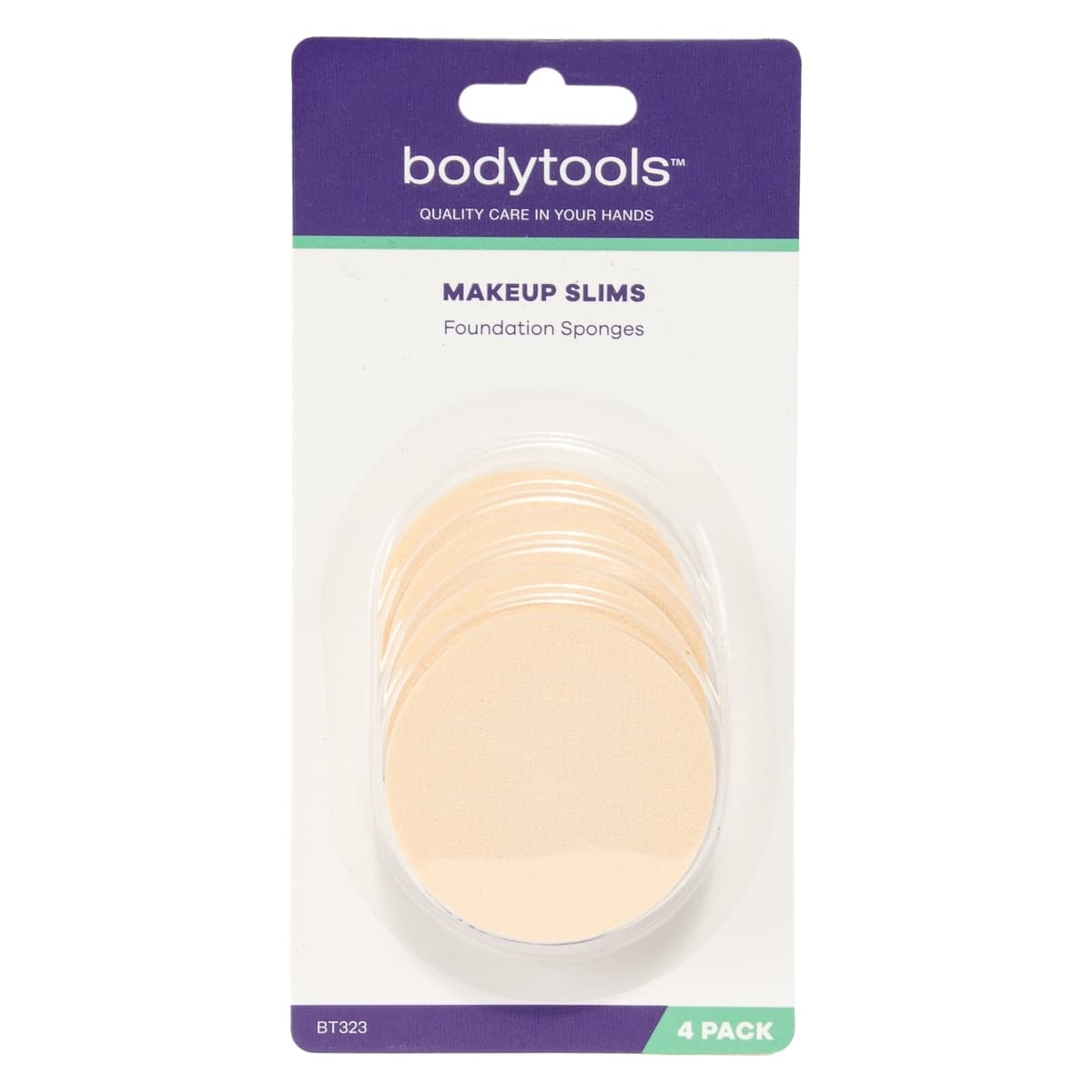 Bodytools Makeup Slims Foundation Sponges 4 Pack