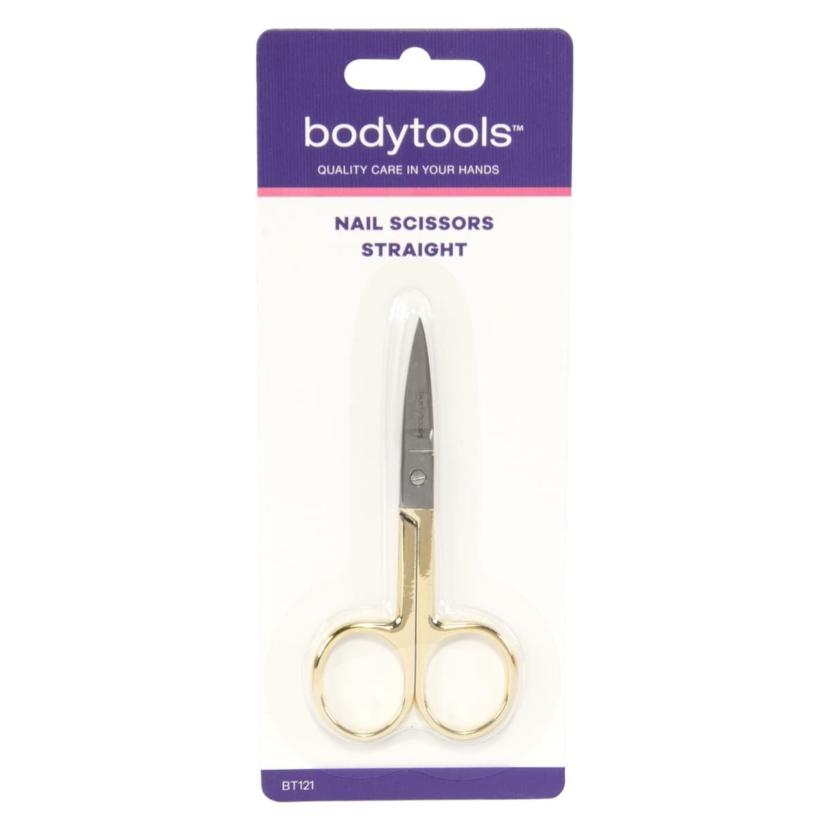 Bodytools Nail Scissors Straight 1 Pack