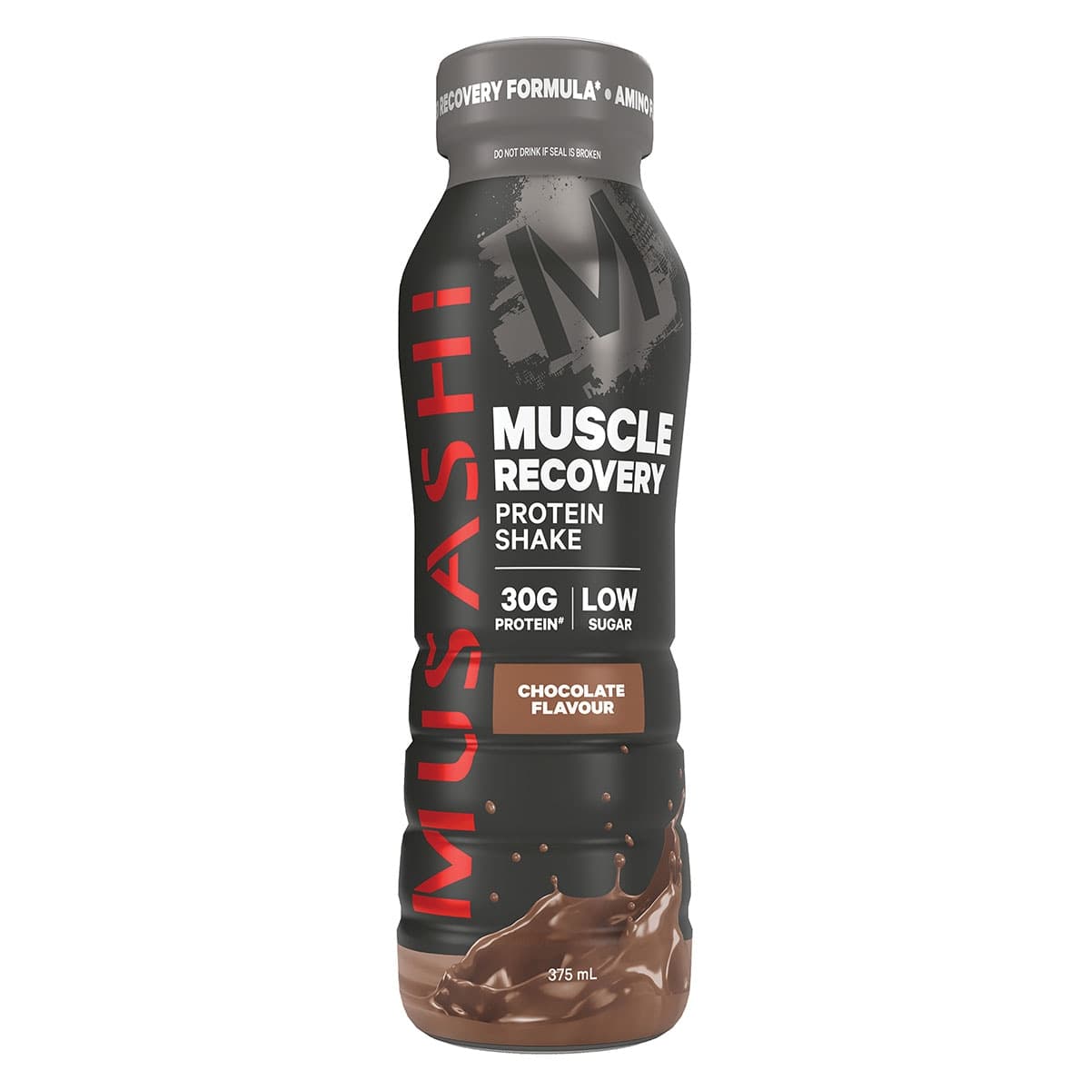 Musashi Muscle Recovery Protein Shake Chocolate 375mL
